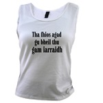 Gaelic tank top